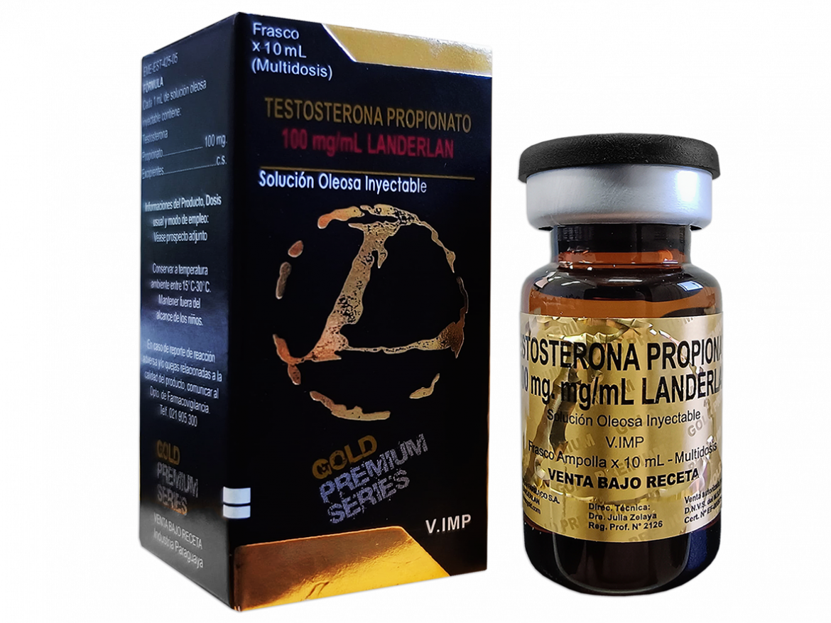 TESTOSTERONA PROPIONATO 100 mg/mL GOLD