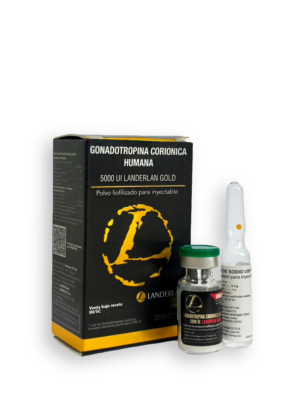 GONADOTROPINA CORONICA HUMANA 5000 UI LANDERLAN GOLD