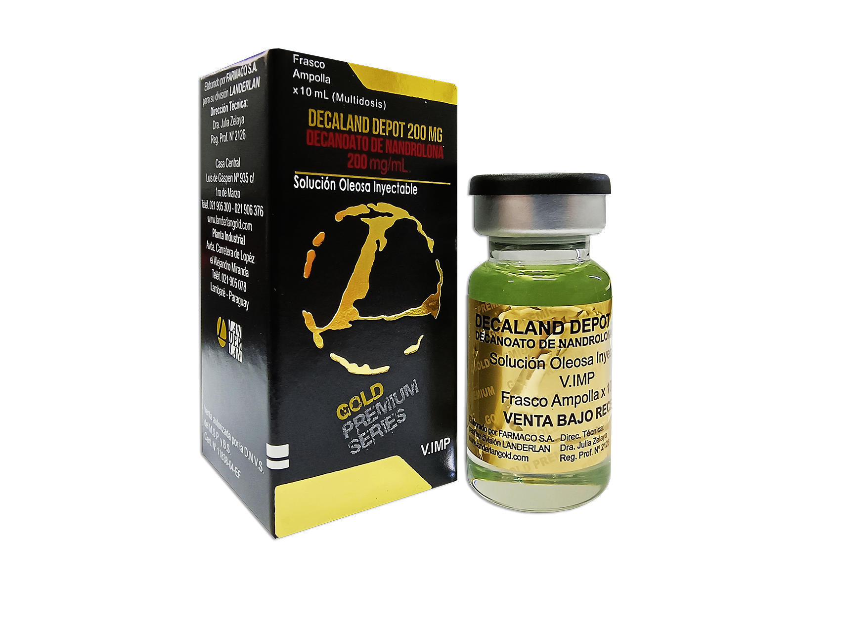 DECALAND DEPOT X 10 ML LANDERLAN GOLD