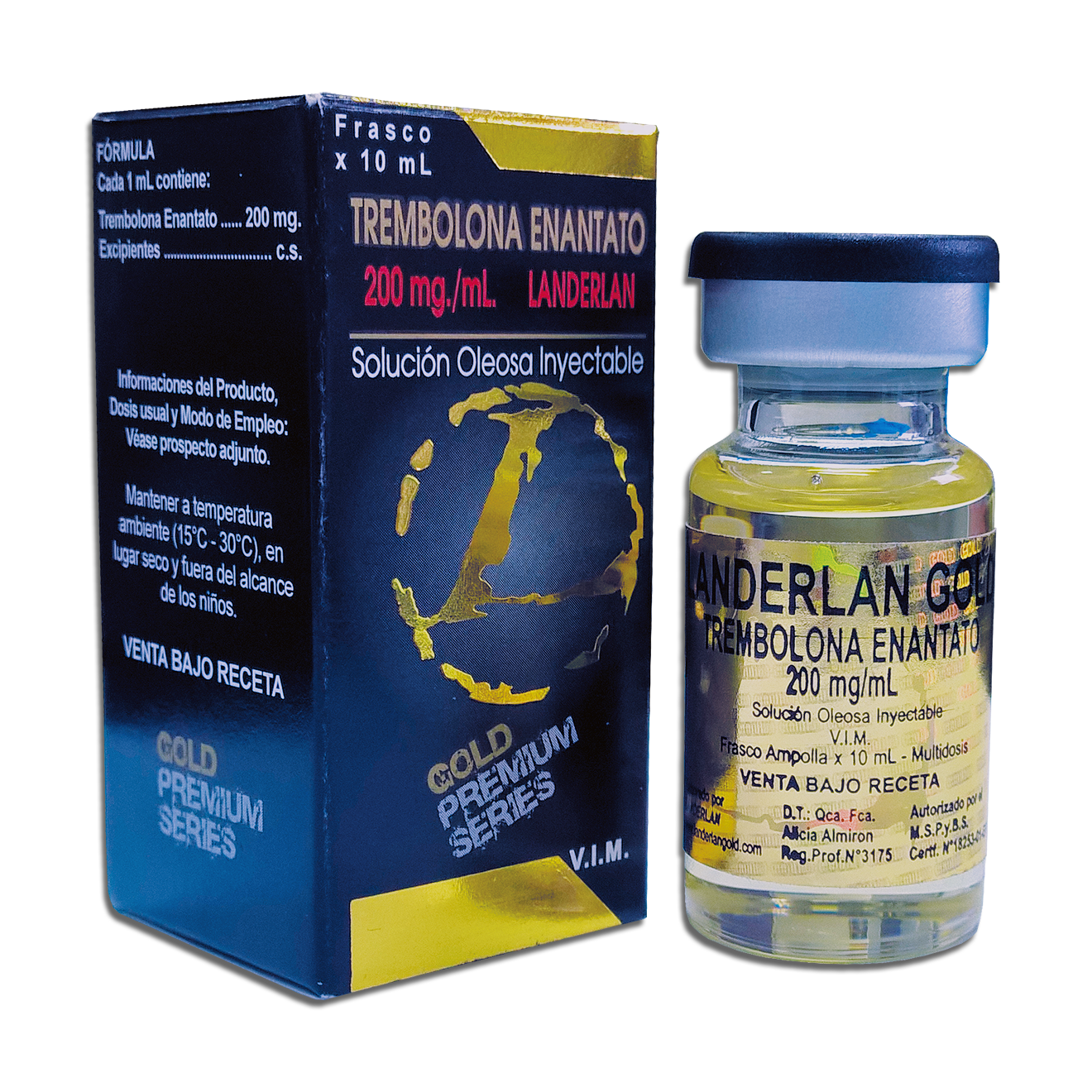 TREMBOLONA ENANTATO FRASCO AMPOLLA X 10 ML